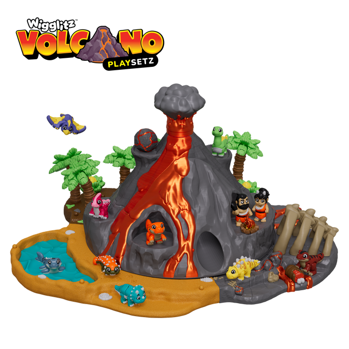 Wigglitz Volcano Playsetz