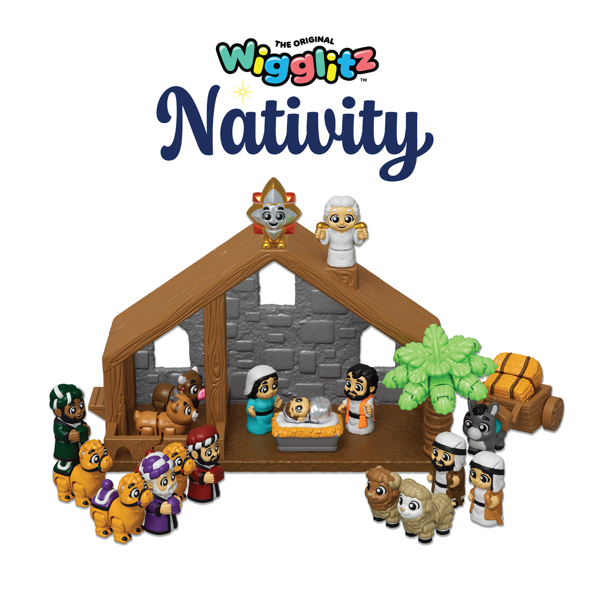 Wigglitz Nativity Play Set