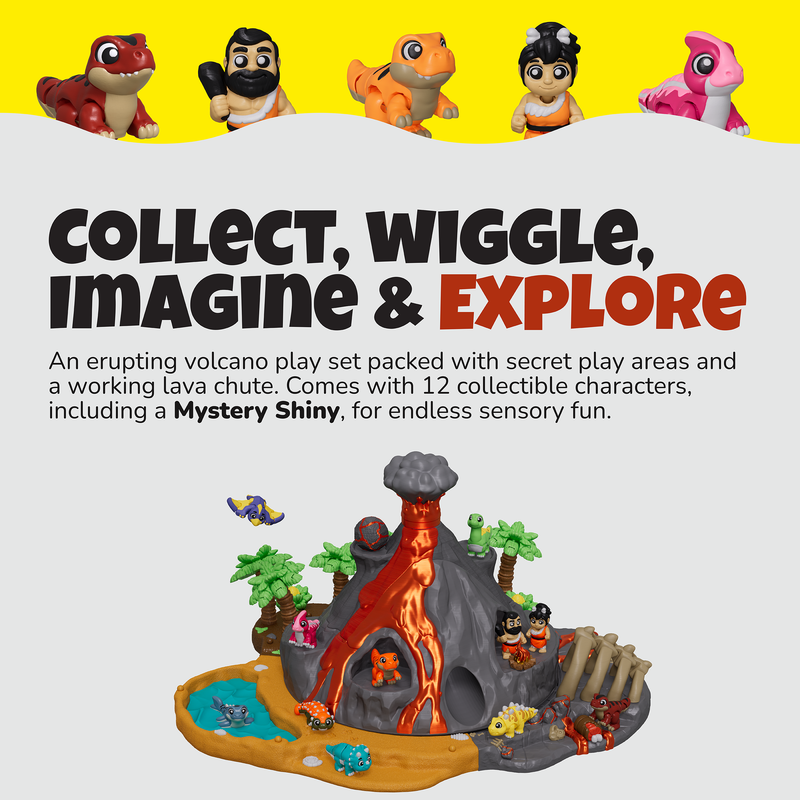 Wigglitz Volcano Playsetz