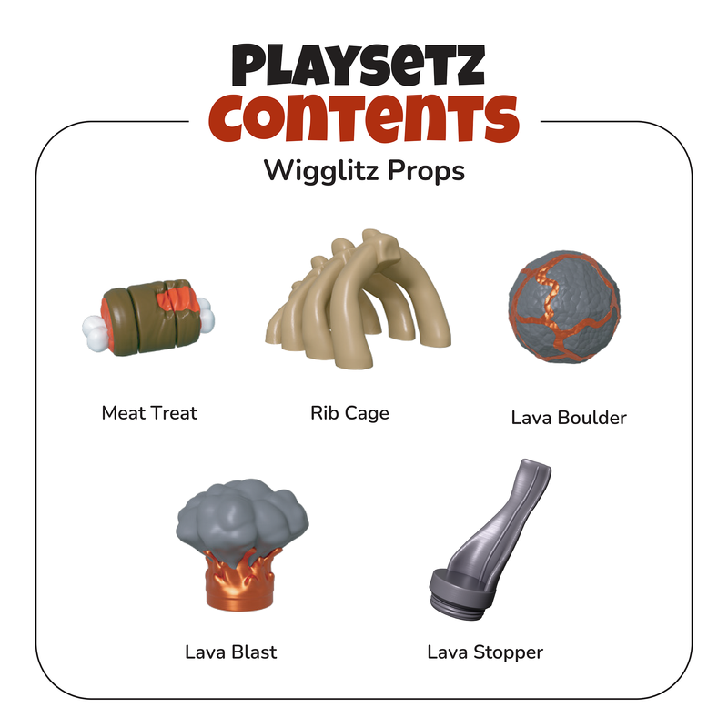 Wigglitz Volcano Playsetz